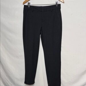 NWOT Liverpool dark blue black pinstripe straight leg career pants sz 4 (27)